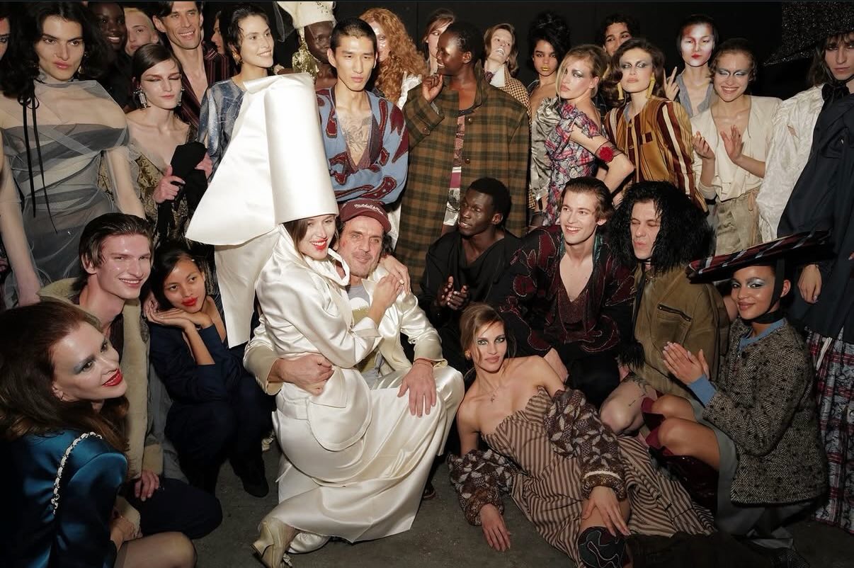 @viviennewestwood by Andreas Kronthaler FW26 Finale @parisfashionweek