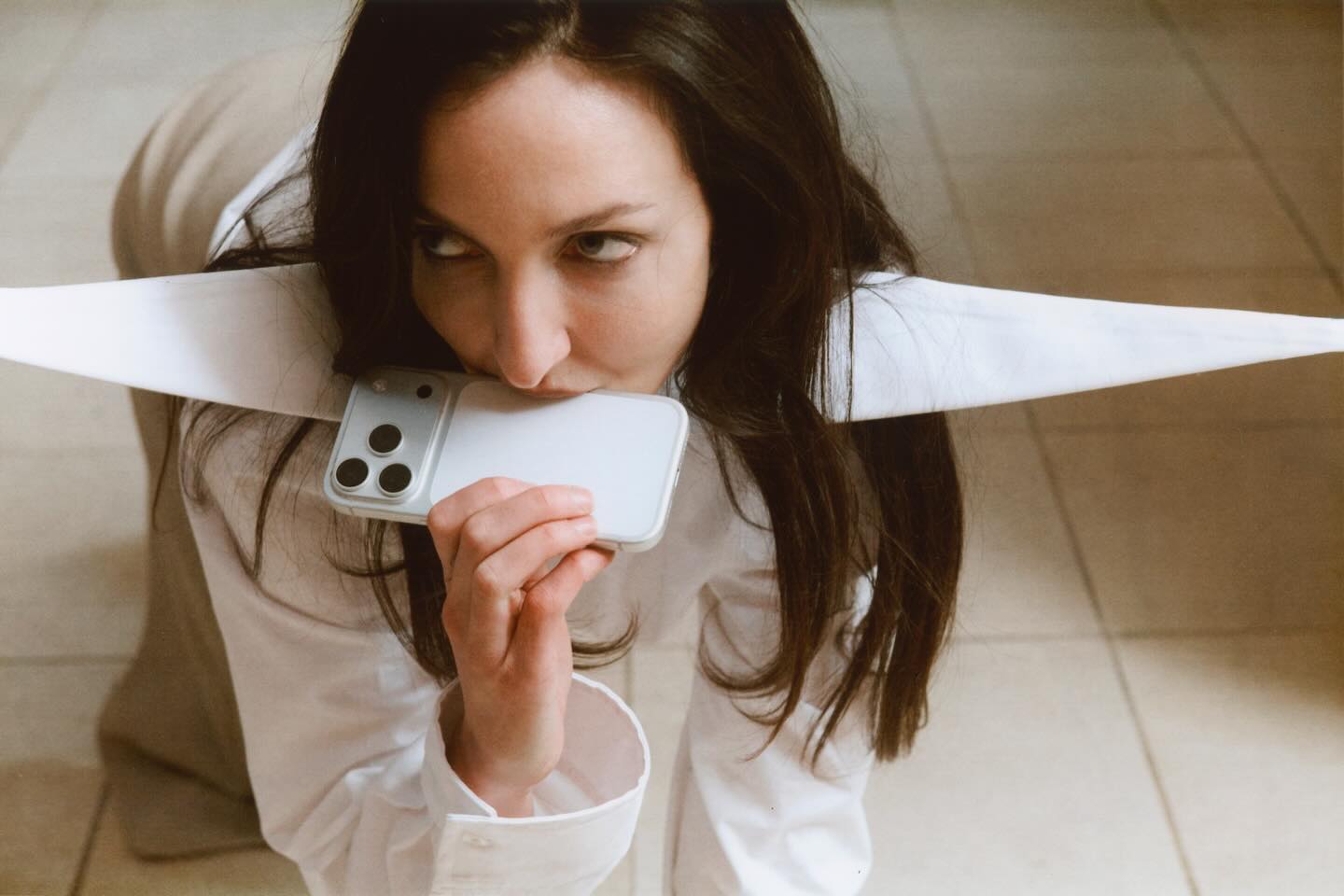 Tish Weinstock featured in @shadowplay_magazine wearing a full look from @egon_lab 

Styling @chekalinastefania 
Photography @laraangelil