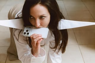 Tish Weinstock featured in @shadowplay_magazine wearing a full look from @egon_lab 

Styling @chekalinastefania 
Photography @laraangelil